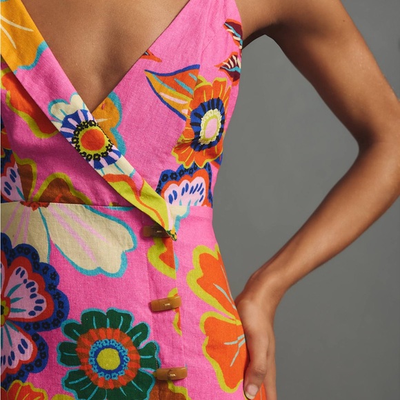 Farm Rio Garden Mini Dress - Picture 6 of 7